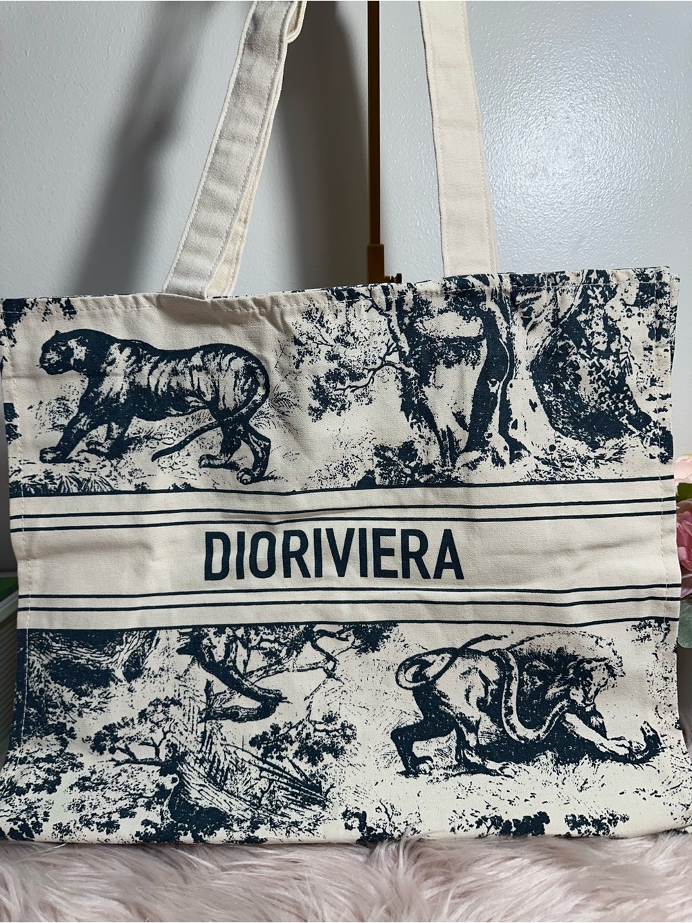 Dioriviera Canvas Tote bag